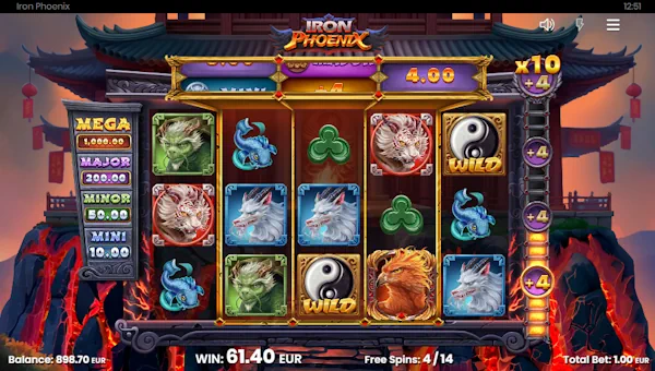 Iron Phoenix bonus game