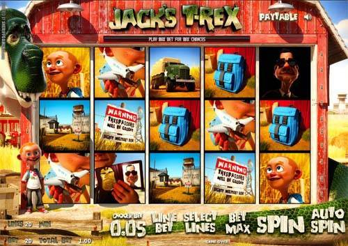 Jacks T-Rex Gameplay