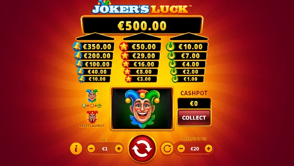 Jokers Luck Deluxe gameplay