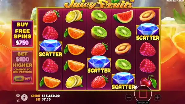 Juicy Fruits gameplay