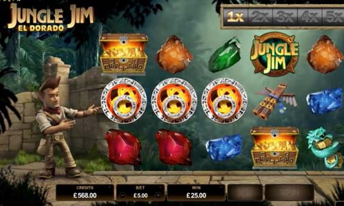 Jungle Jim El Dorado gameplay