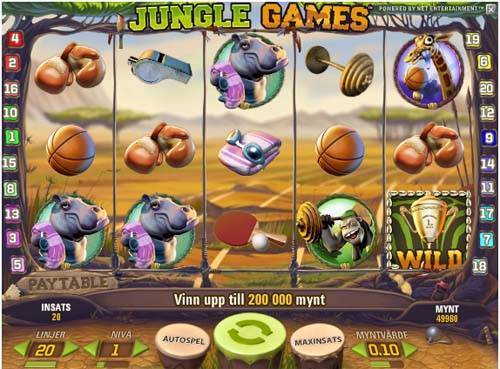 Jungle Games Gameplay