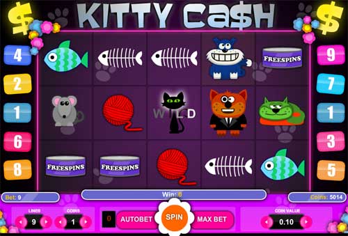Kitty Cash gameplay