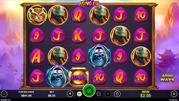 Kong Fu gameplay