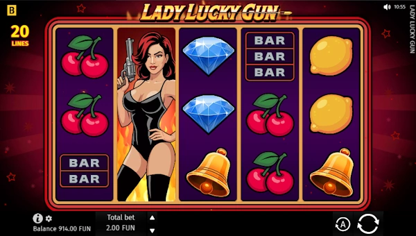 Lady Lucky Gun gameplay