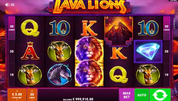 Lava Lions gameplay