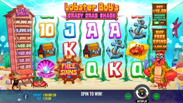 Lobster Bobs Crazy Crab Shack gameplay