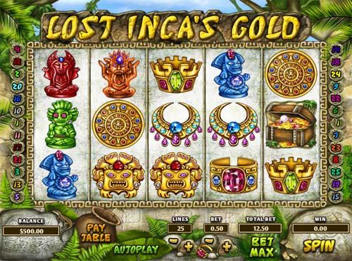 Lost Incas Gold gameplay