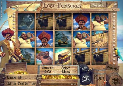 Lost Treasures Gameplay
