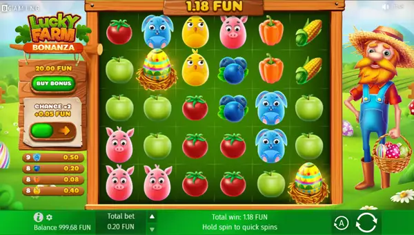 Lucky Farm Bonanza gameplay