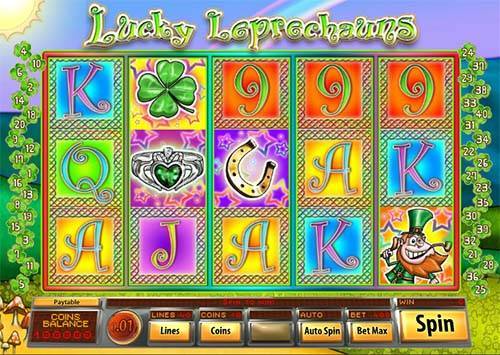 Lucky Leprechauns gameplay