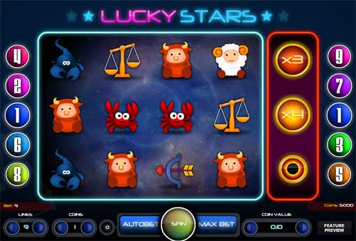 Lucky Stars gameplay
