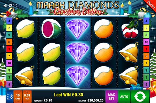 Maaax Diamonds Christmas Edition gameplay