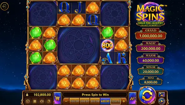 Magic Spins gameplay