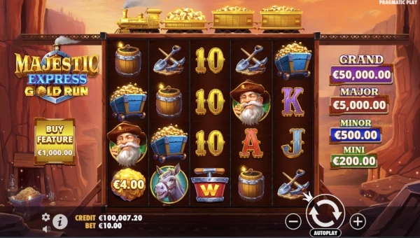Majestic Express Gold Run gameplay