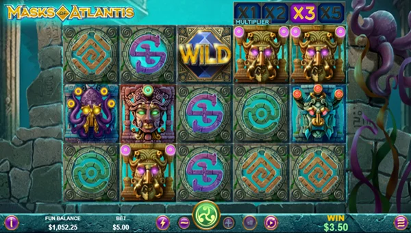 Masks of Atlantis gameplay