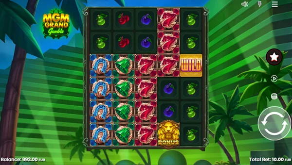 MGM Grand Gamble gameplay