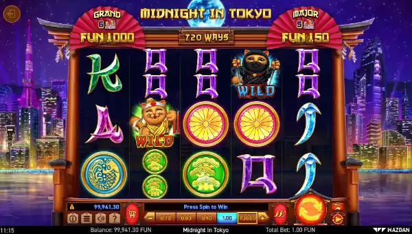 Midnight in Tokyo gameplay
