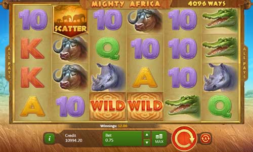 Mighty Africa gameplay