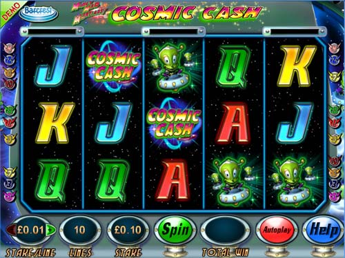 Money Mad Martians Cosmic Cash gameplay