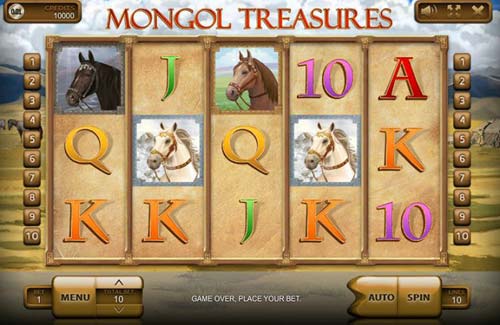 Mongol Treasures gameplay