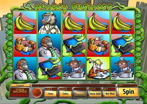 Monkey Business gameplay