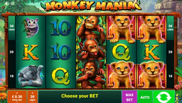 Monkey Mania gameplay