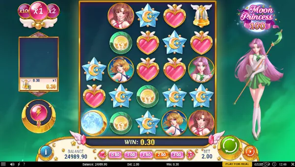 Moon Princess 100 gameplay