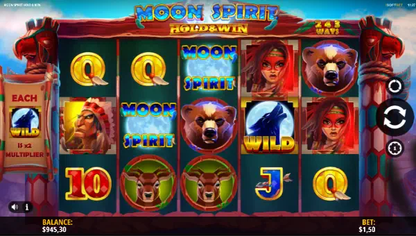 Moon Spirit gameplay