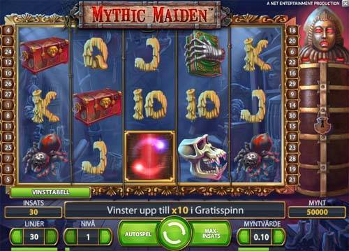 Mythic Maiden gameplay