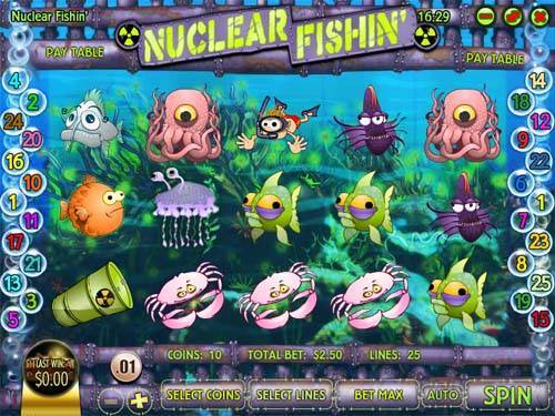 Nuclear Fishin gameplay