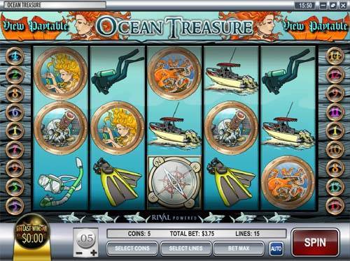 Ocean Treasure gameplay