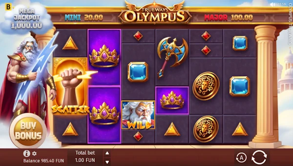 Olympus Trueways gameplay