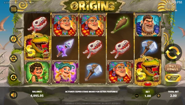 Origins gameplay