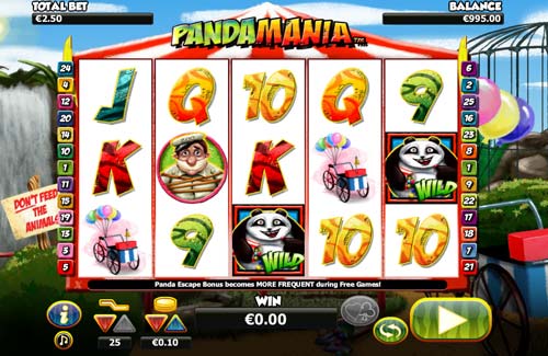 Pandamania gameplay