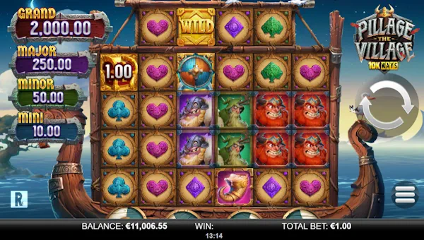 Pillage the Village 10K Ways gameplay