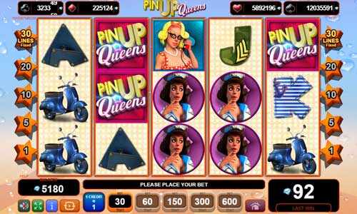 Pin Up Queens gameplay