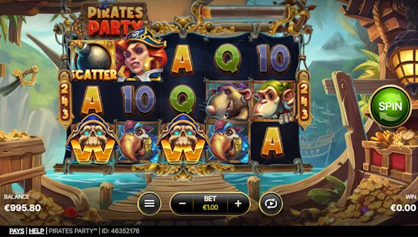 Pirates Party gameplay