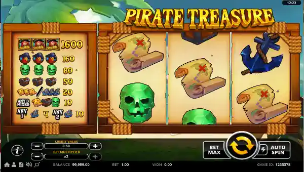 Pirate Treasure gameplay