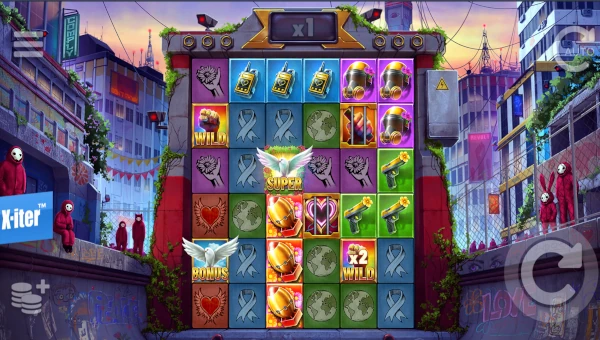 Propaganda 2 base game screenshot showing reels and features