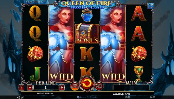 Queen of Fire Frozen Flames gameplay