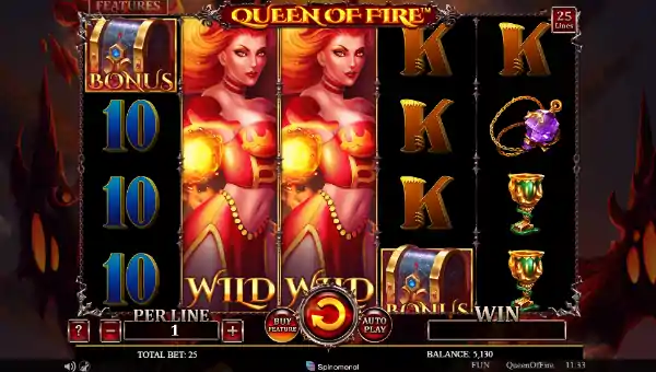 Queen of Fire gameplay