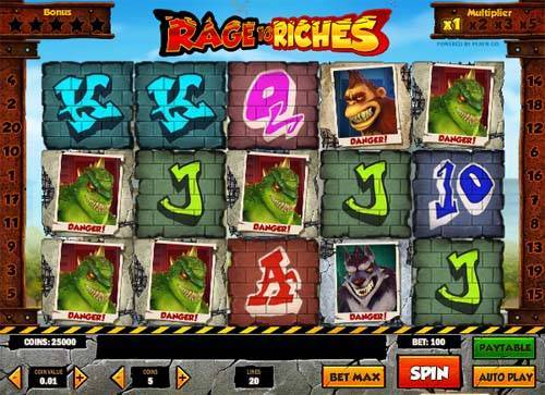 Rage to Riches gameplay