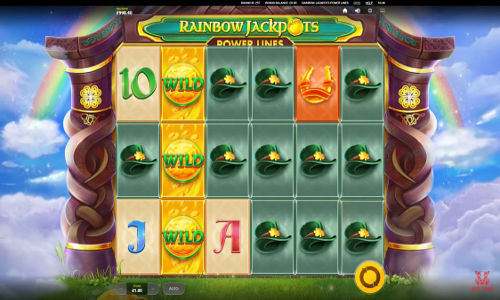 Rainbow Jackpots Power Lines gameplay