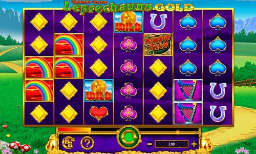 Rainbow Riches Leprechauns Gold gameplay
