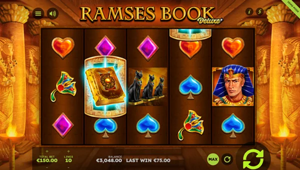 Ramses Book Deluxe gameplay