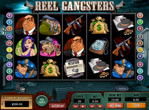 Reel Gangsters gameplay