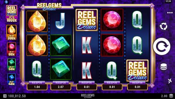 Reel Gems Deluxe gameplay