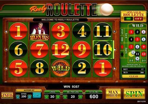 Reely Roulette gameplay