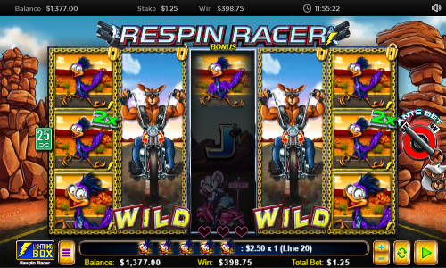Respin Racer gameplay